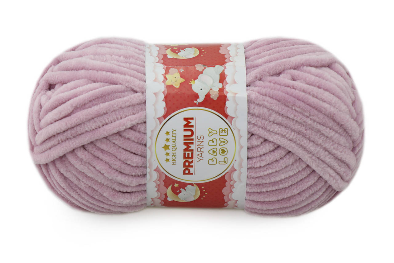 

Premium Yarn Baby Love 50гр, Нежно-сиреневый №349