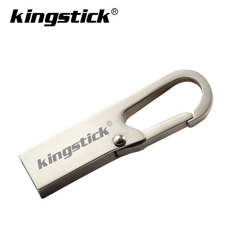 

USB флешка 32 GB. Металлический водонепроницаемый корпус, Светло-серый