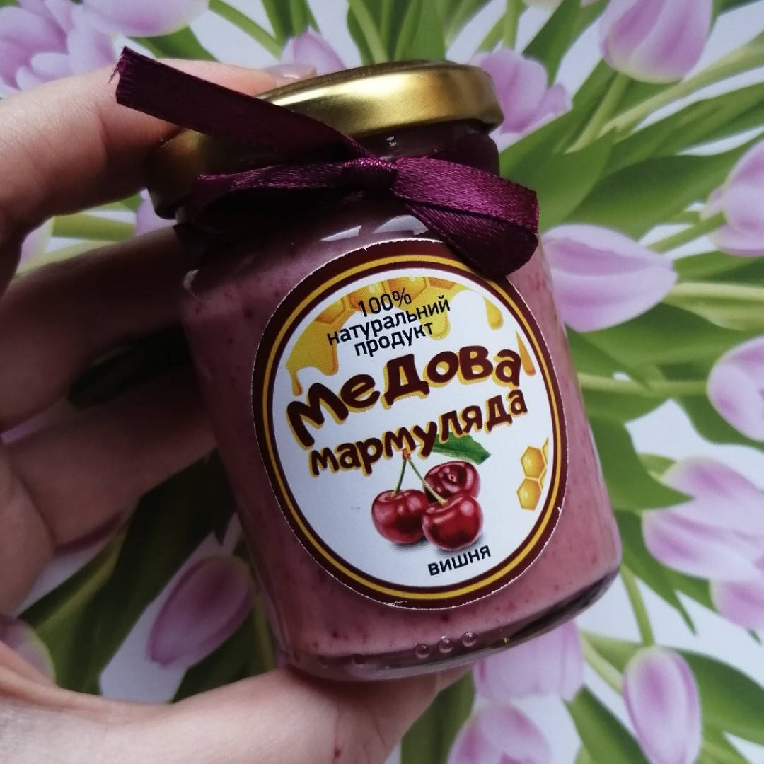 

Медова мармулядка вишня 100мл
