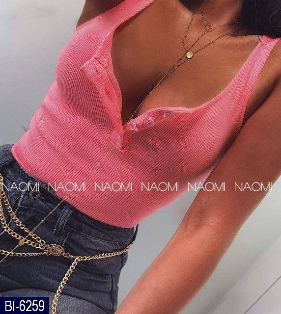 

Женская майка на пуговицах 4 расцветки