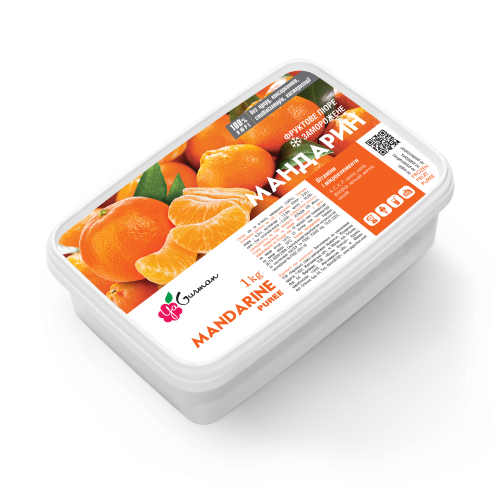 

Мандарин пюре замороженное YA Gurman 1кг