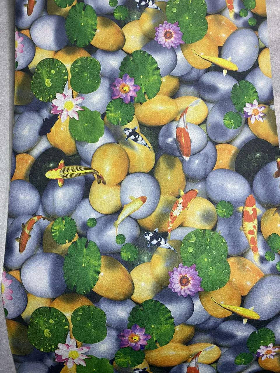 

Дорожка - коврик на резиновой основе 65 см Аквариум, Синий