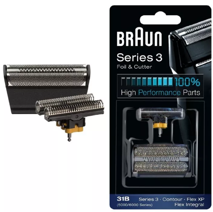

Сетка и режущий блок Brаun 31B, 31S Series 5000 / 6000 , Оригинал