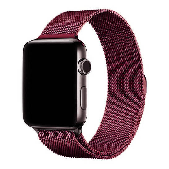 

Ремешок Milanese Loop Strap для Apple Watch 38 / 40mm Rose Red