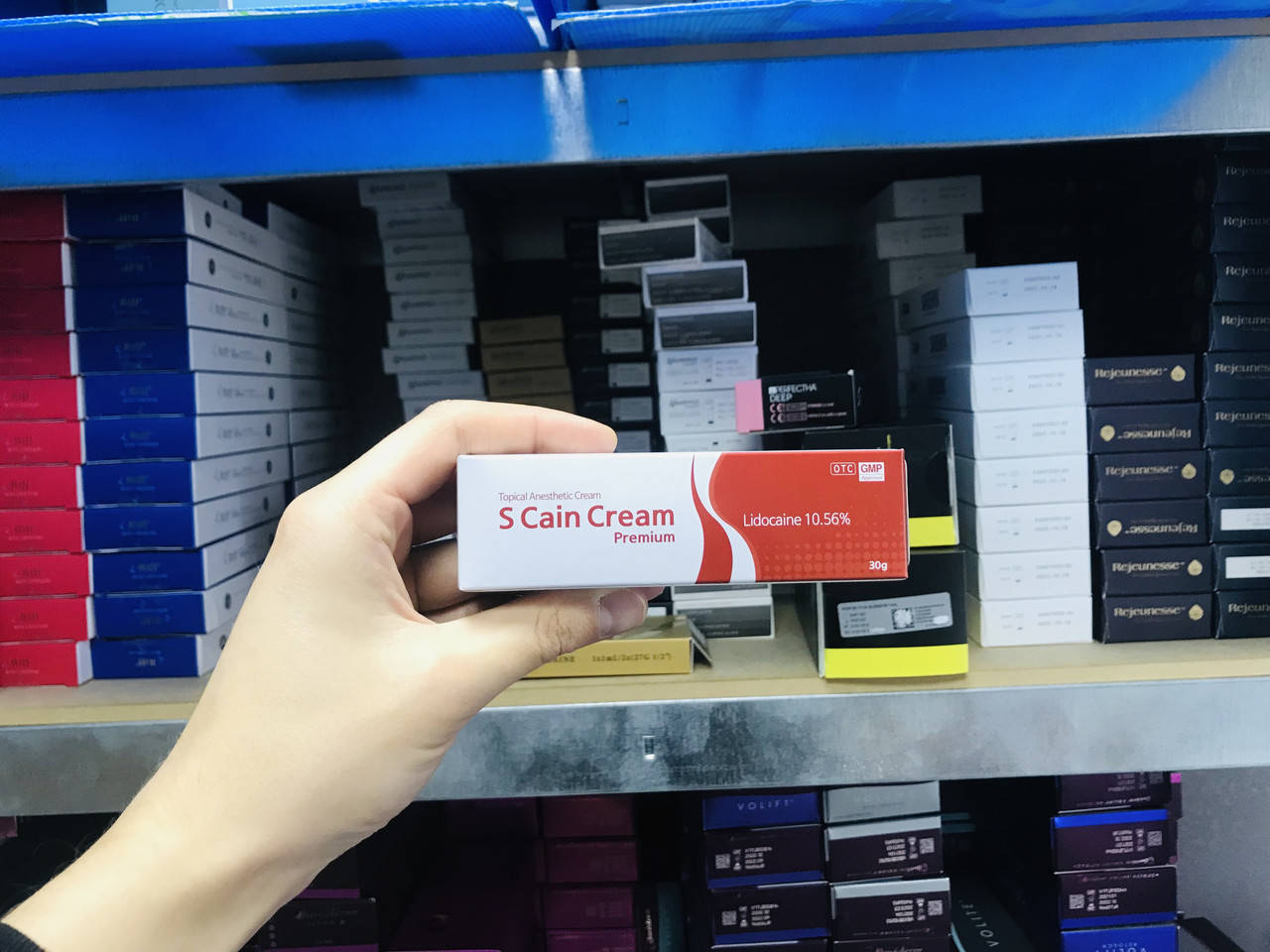 

Крем анестетик S CAIN Cream Premium 10.56% 30г
