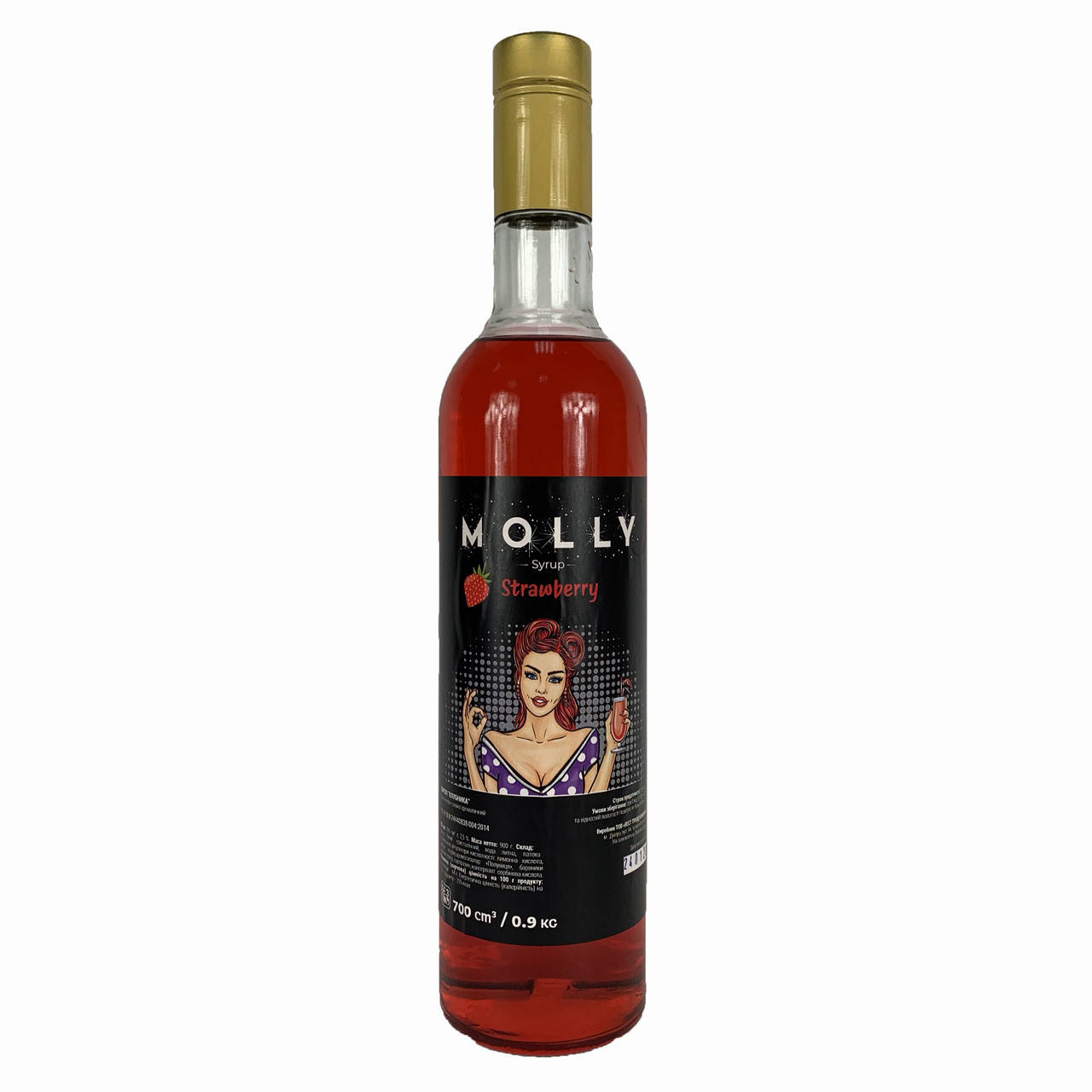 

Сироп MOLLY Клубника 700 мл