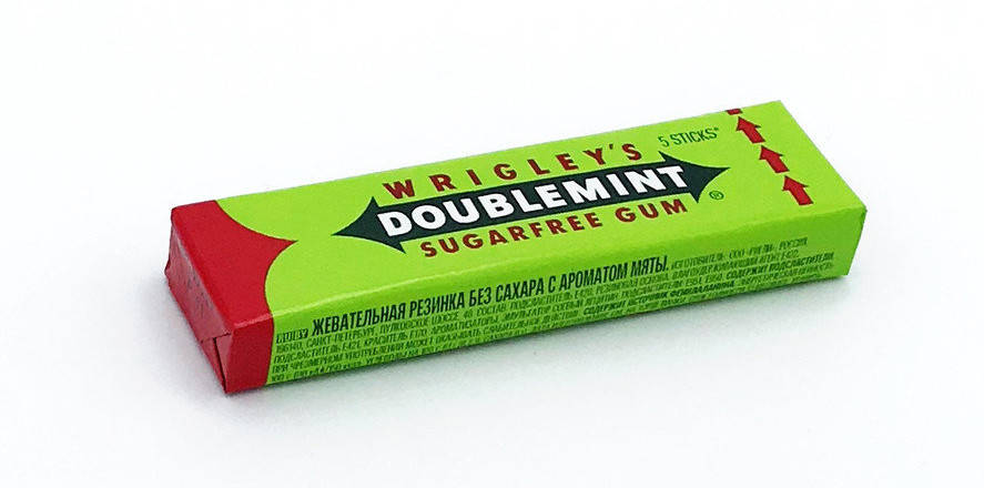 

Жевательная резинка Wrigley Doublemint Жвачка Ригли Даблминт