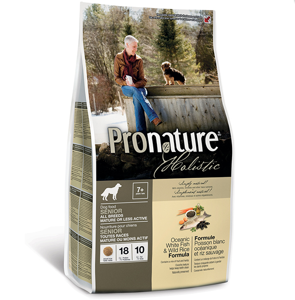 

Pronature Holistic Сухой корм для собак всех пород старше 7 лет с белой рыбой 2.72 кг