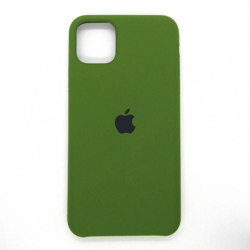 

Силиконовый чехол Apple Silicone Case iPhone 11, 11 Pro, 11 Pro Max Army Green