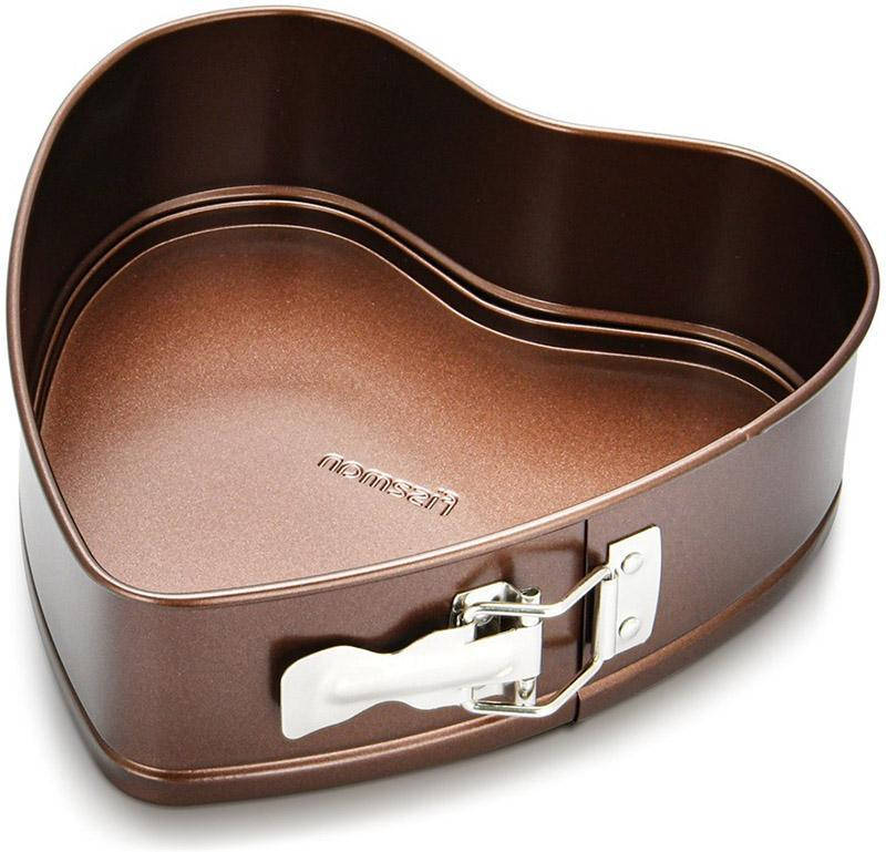 

Форма для выпекания Fissman Chocolate 24x24см разъемная Сердце