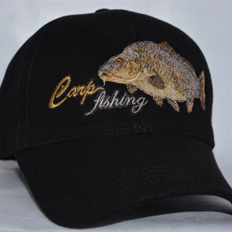 

Кепка рыбака "Карп", цвет: черный, Бежевый