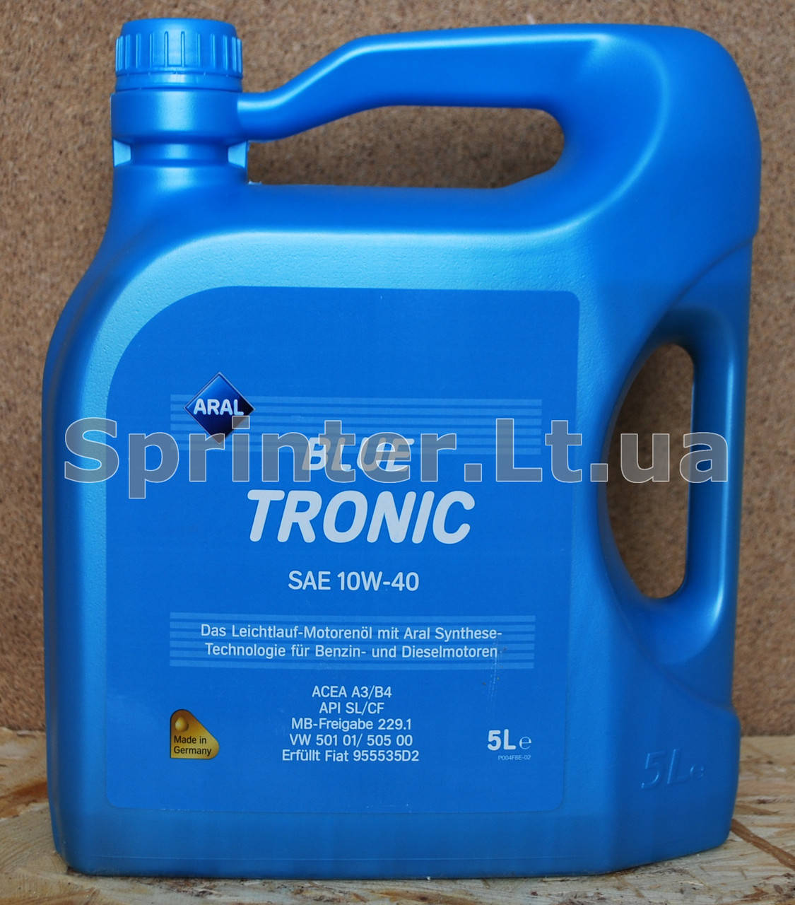 

Моторное масло ARAL BlueTronic 10W-40, 5л