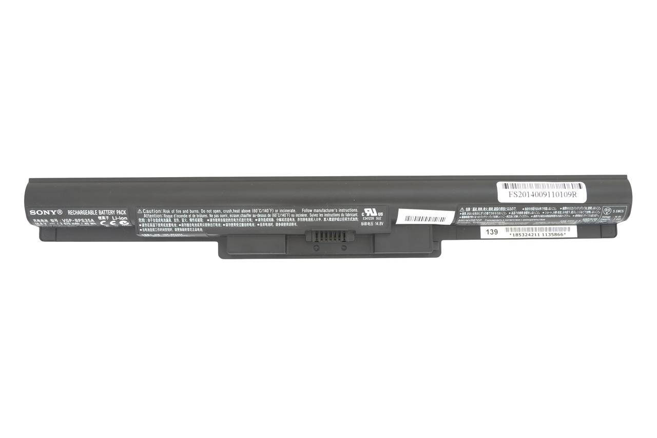

Аккумулятор для ноутбука Sony VGP-BPS35A Vaio Fit 14E 14.8V Black 2670mAh Orig, Черный
