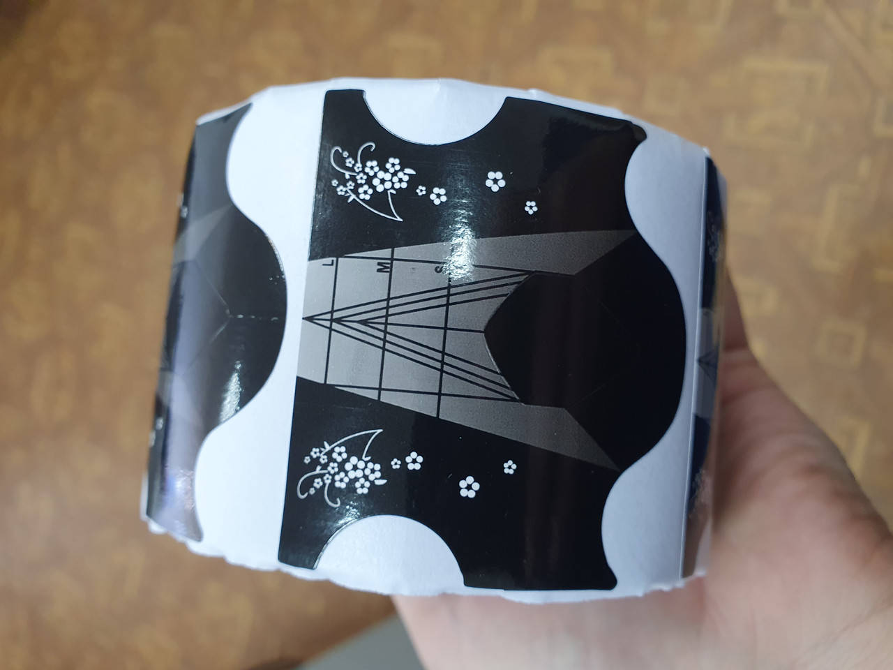 

Форма для наращивания ногтей, черные, 500 шт