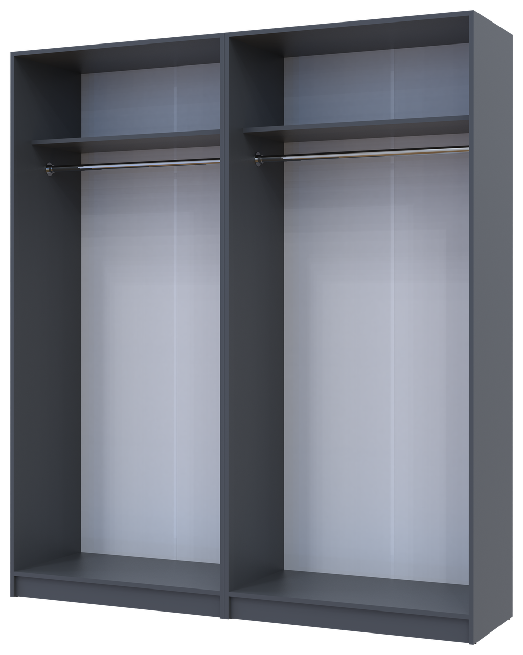 Шафа для одягу комплект Промо Графіт Графіт 2+2 ДСП 180х48х204 (42005068) 5