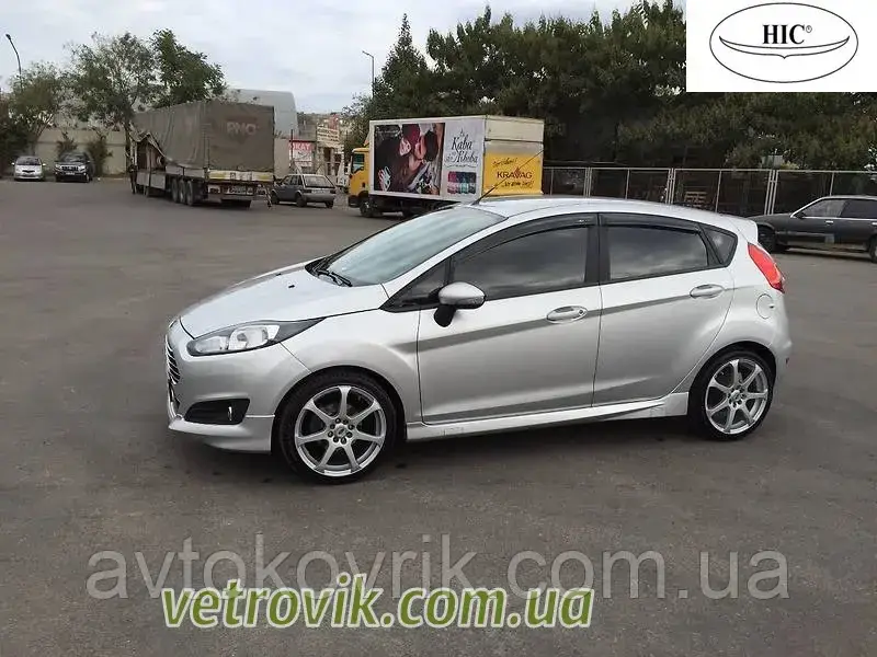 

Ветровики на Форд Фиеста Хэтчбек с 2008 Хик накладные