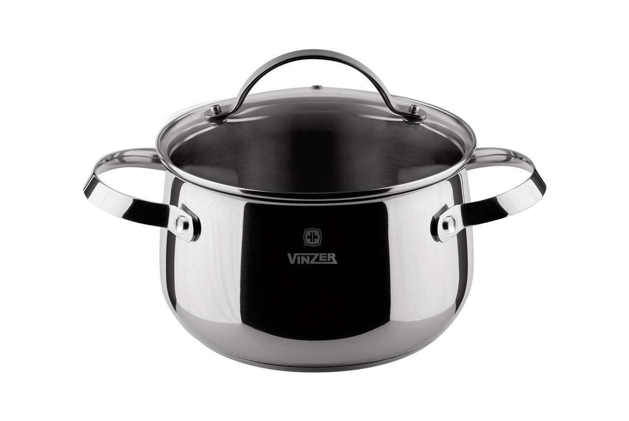 

Кастрюля Vinzer Culinaire 7л d24 см нержавейка (89168 Vinzer)