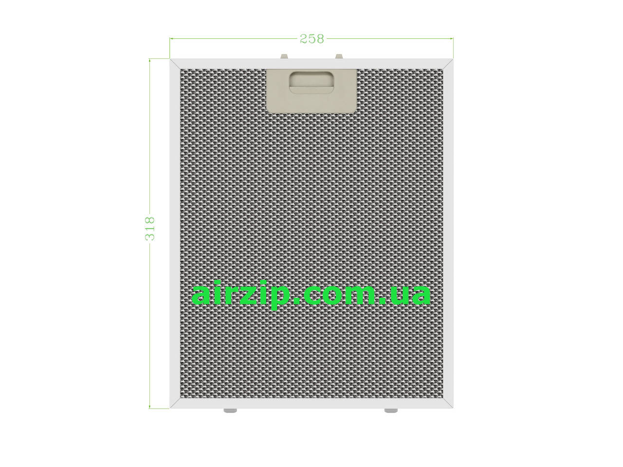 

Фильтр жировой для вытяжки 258 x 318 mm