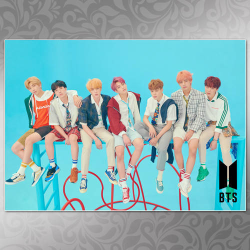 

Плакат K-Pop BTS 375