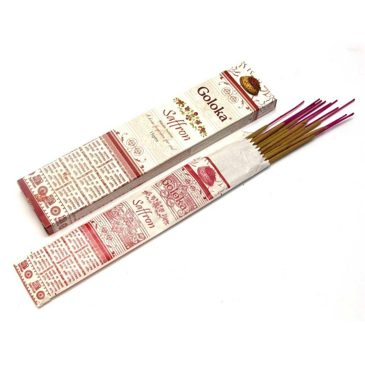 

Аромапалочки Saffron (Шафран)(15 gms) (Goloka) пыльцовое благовоние