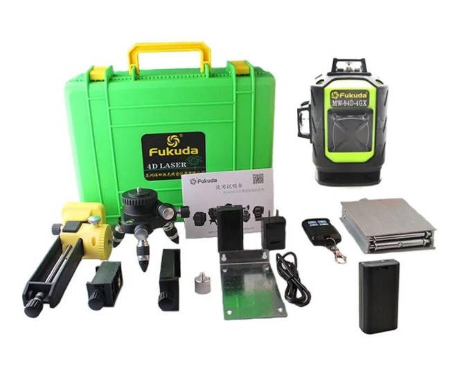 

《МЕГА КОМПЛЕКТ》Лазерный уровень Fukuda MW94D 4GX. OSRAM ДИОДЫ