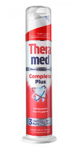 

Зубная паста Theramed Complete Plus 100мл с дозатором