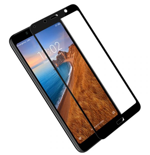 

Защитное стекло 3D, 9H для Xiaomi Redmi 7A, Захисне скло