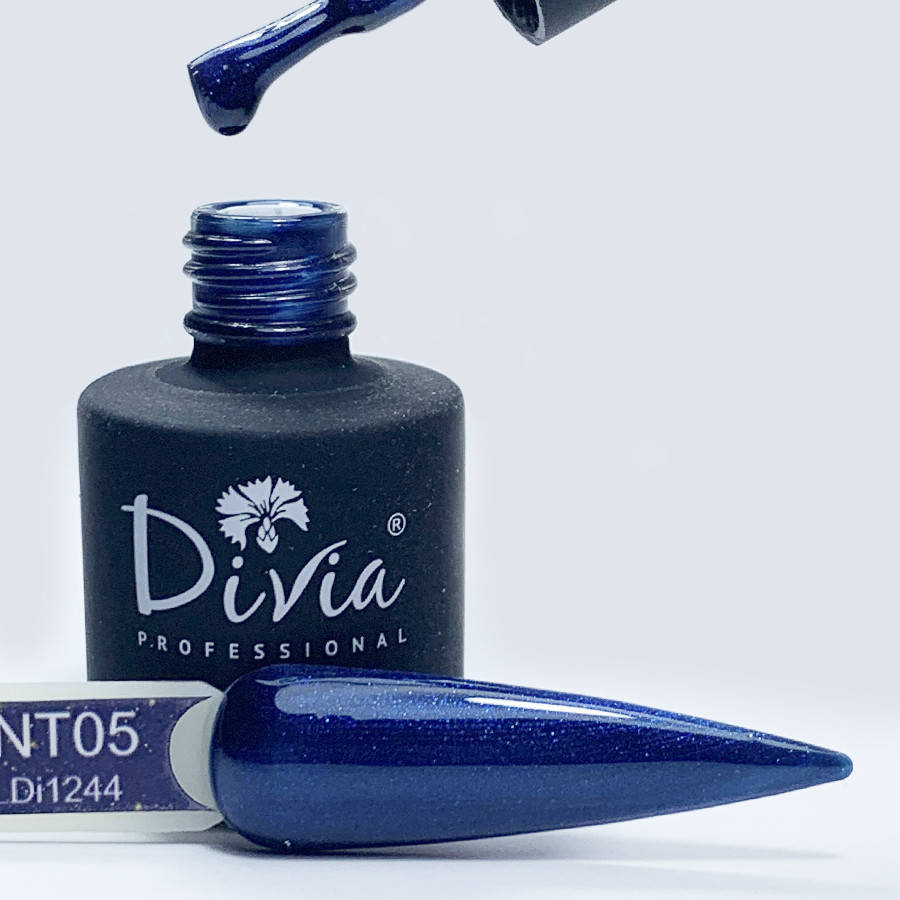 

Divia Гель-лак для ногтей с шимером Sexy Night/Ноченька №NT05