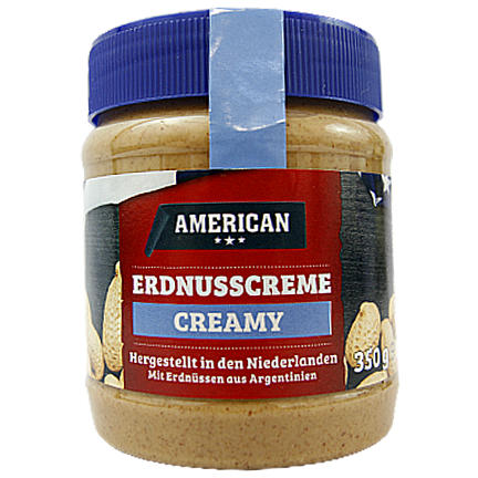 

Арахісова паста Амерікан крем American creamy 350g 6шт/ящ (Код : 00-00012017)