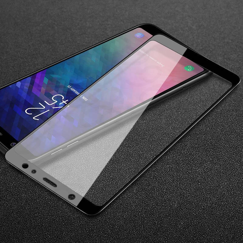 

5D стекло Samsung Galaxy A6 2018 (Защитное Full Glue) (Самсунг А6 18 А600), Черный