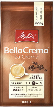 

Кофе Melitta Bella Crema LaCrema в зернах 1 кг