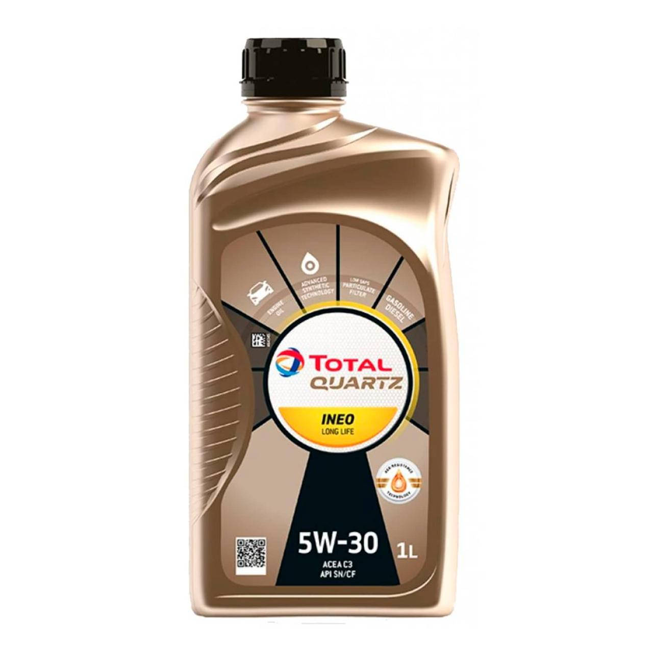 

Масло моторное TOTAL QUARTZ INEO Long Life 5W-30 1л
