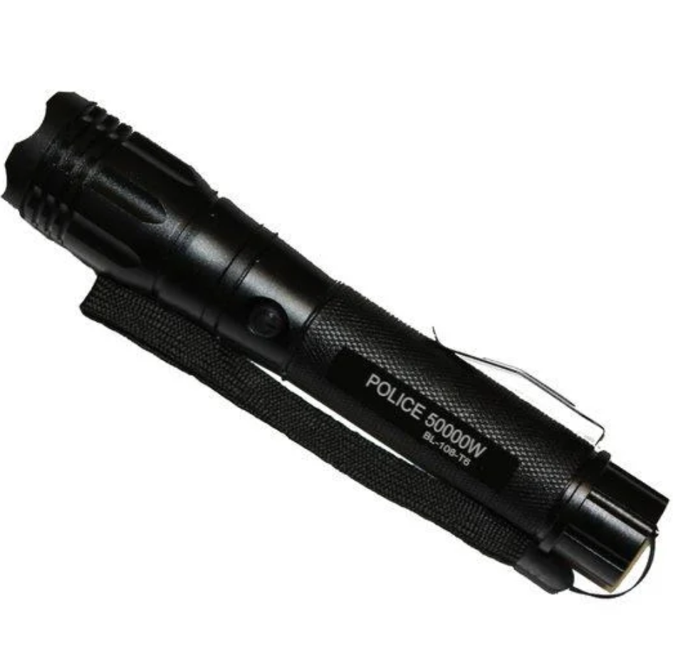 

Фонарик Bailong Police BL-108-T6 | Фонарь ручной светодиодный, Черный