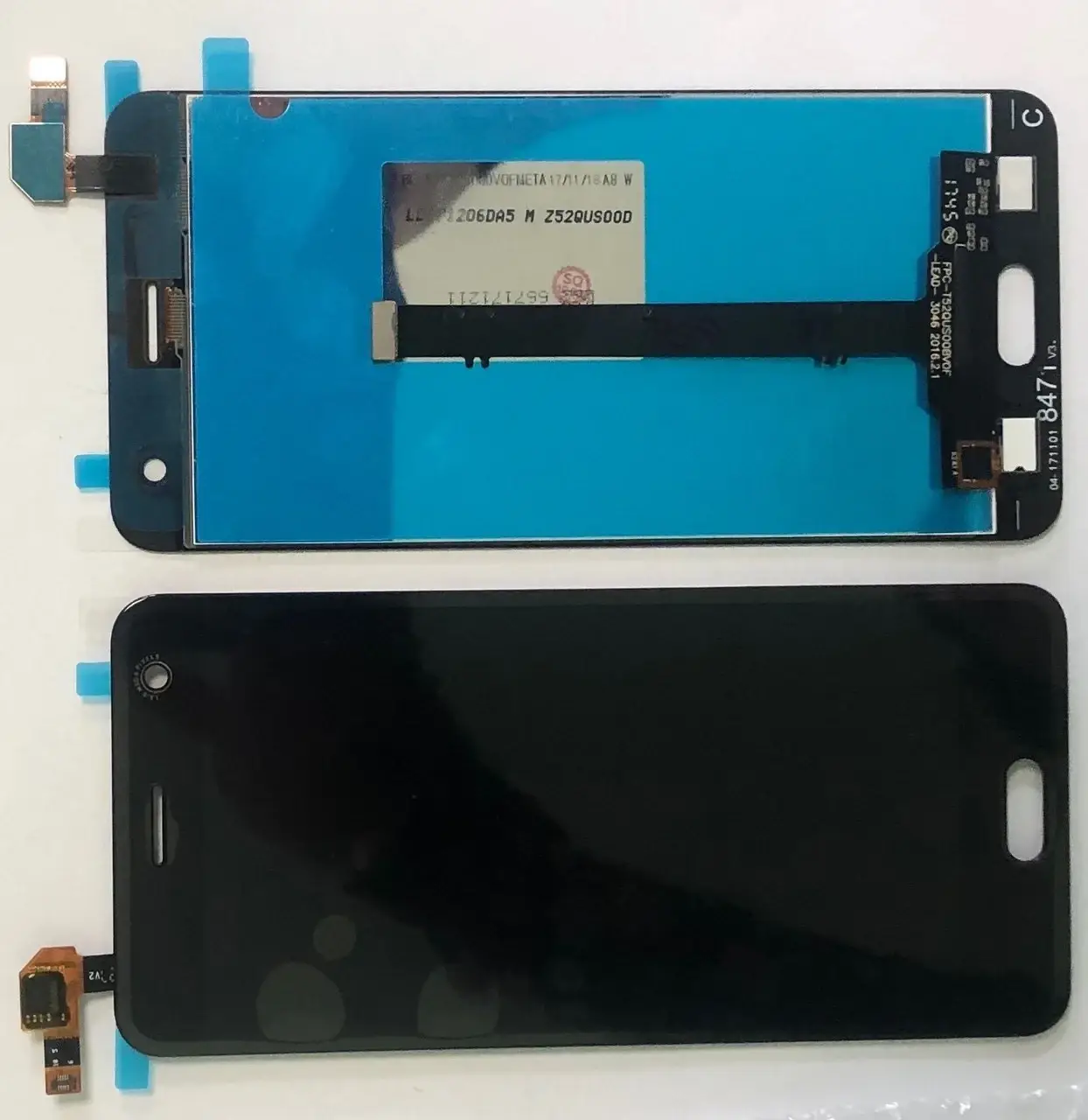 

Дисплей ZTE Blade V8 модуль в сборе с тачскрином, черный, оригинал