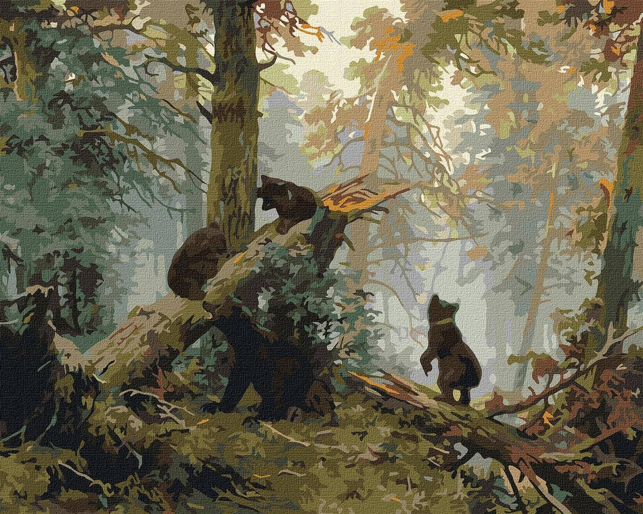 

Картина по номерам КНО4310 Утро в сосновом лесу ©И.Шишкин и К.Савицкий, 40*50см Идейка
