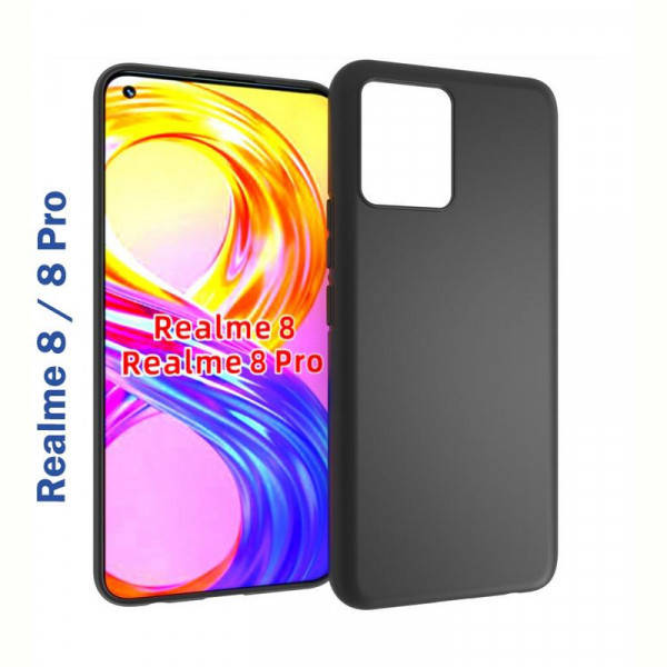 

Чехол-накладка BeCover для Realme 8/8 Pro Black (706935), Черный