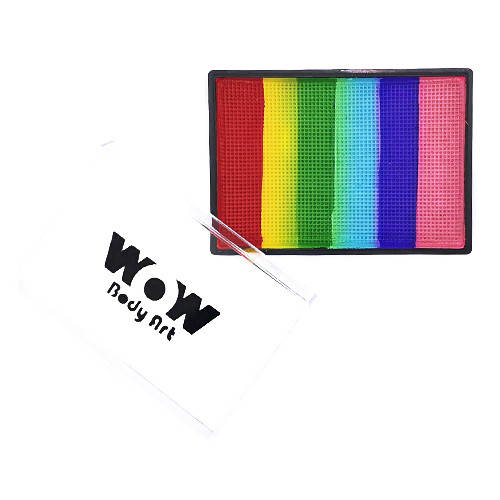 

Аквагрим WOW Сплит кейк 50гр. Радуга, Разные цвета