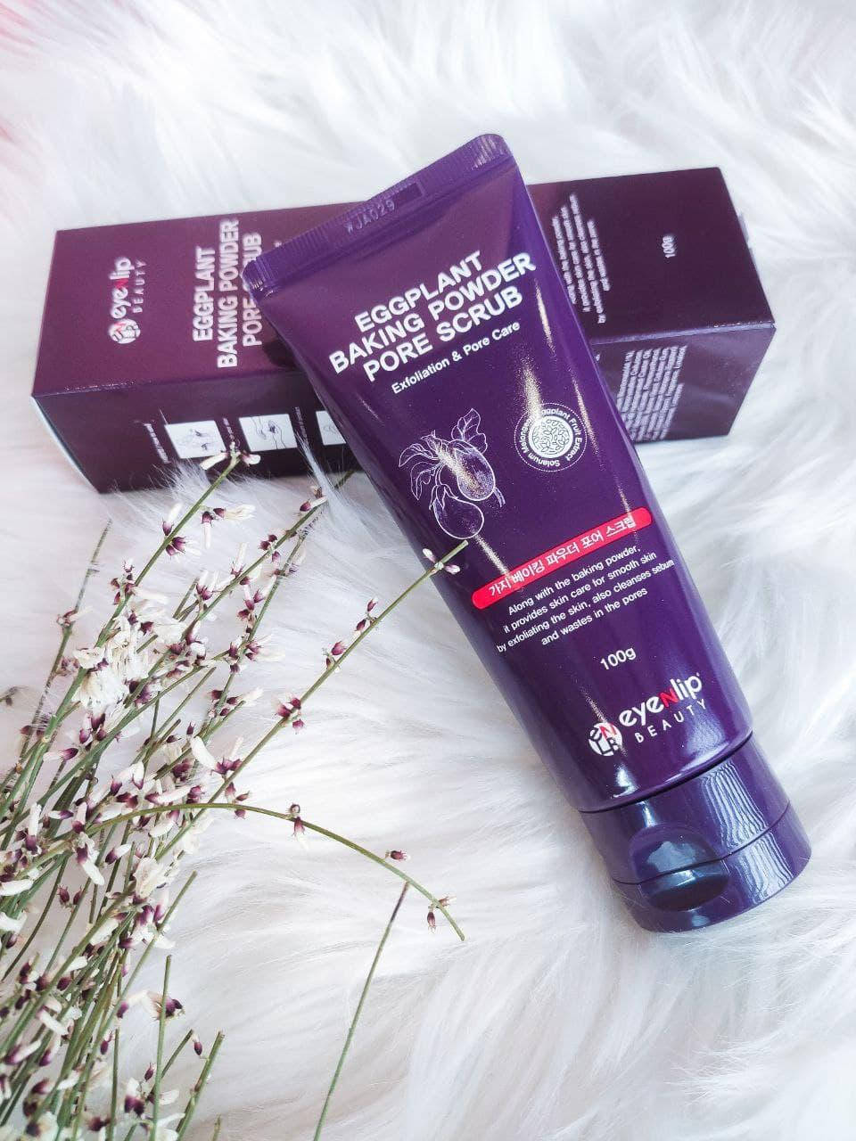 

Скраб для лица EYENLIP Eggplant Baking Powder Pore Scrub 100 мл