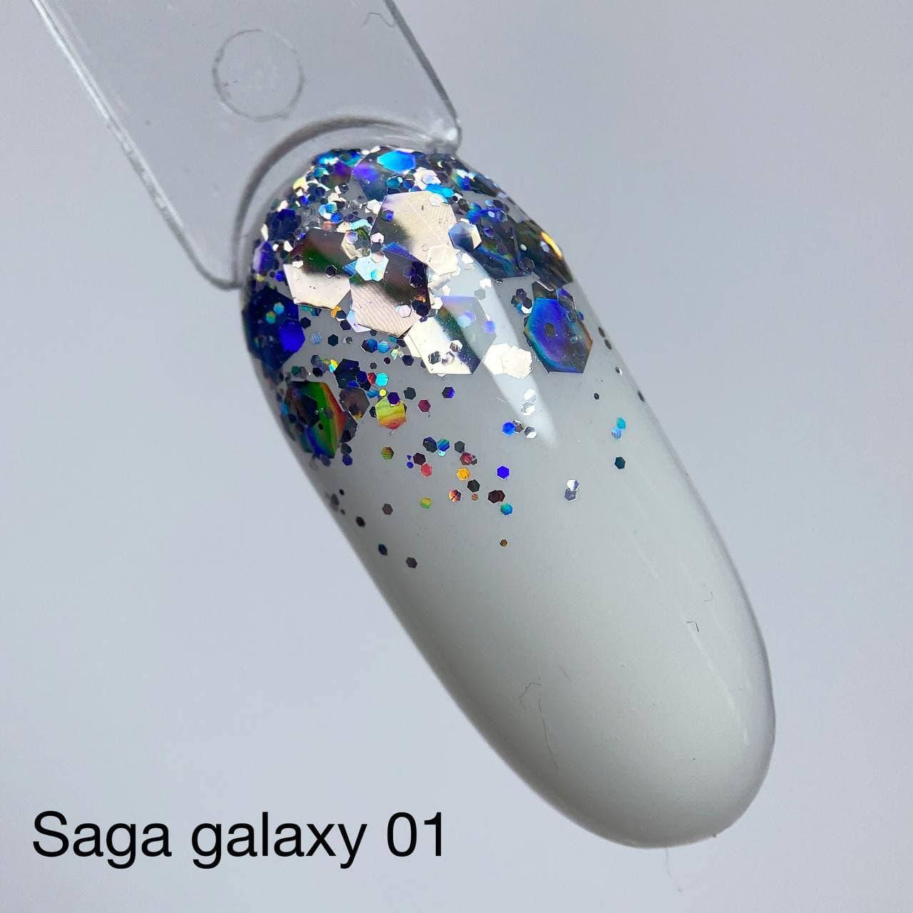 

Glitter Gel (Глиттер гель) от Saga Galaxy №01
