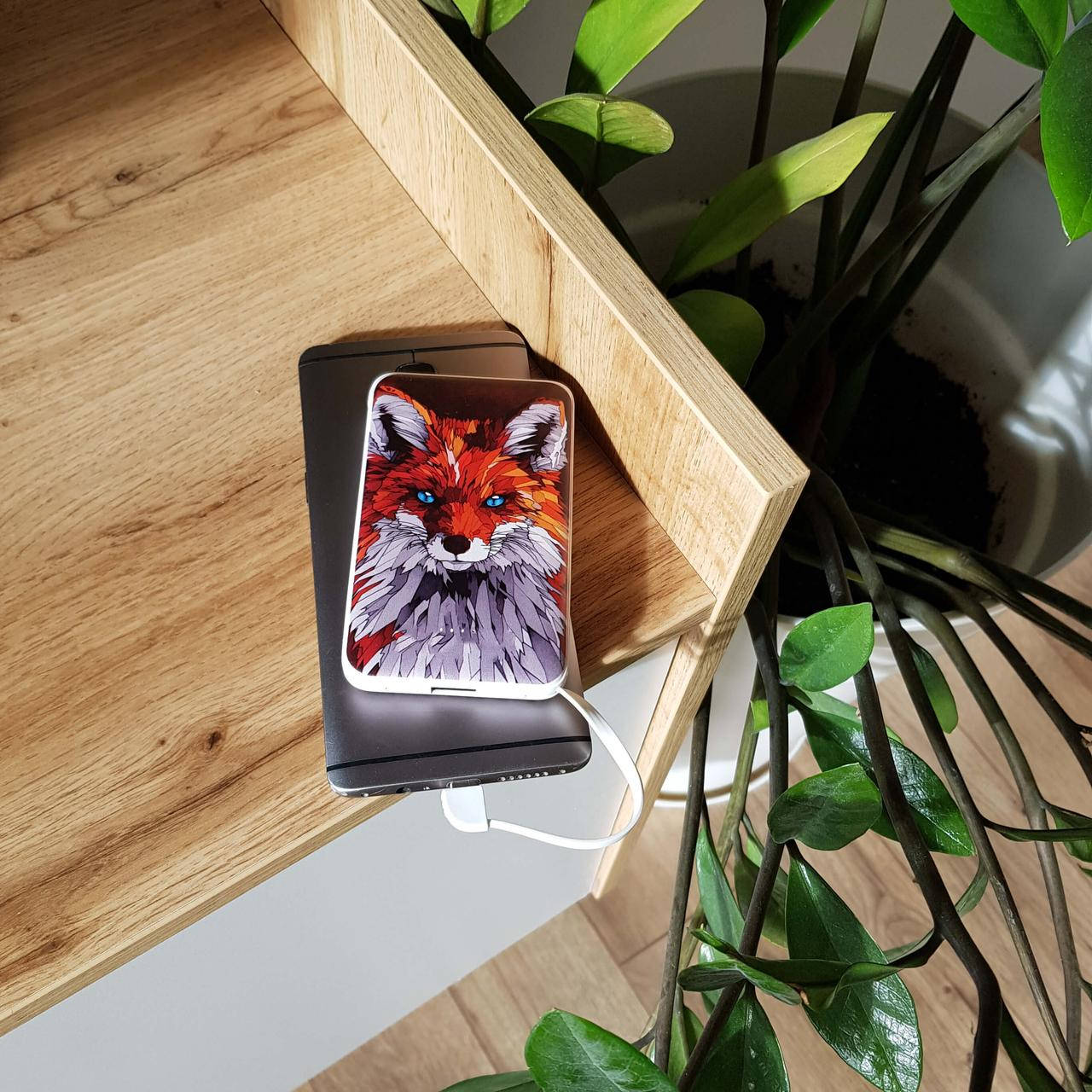 

Powerbank ZIZ Лис 5000 mAh павербанк портативная батарея внешний аккумулятор