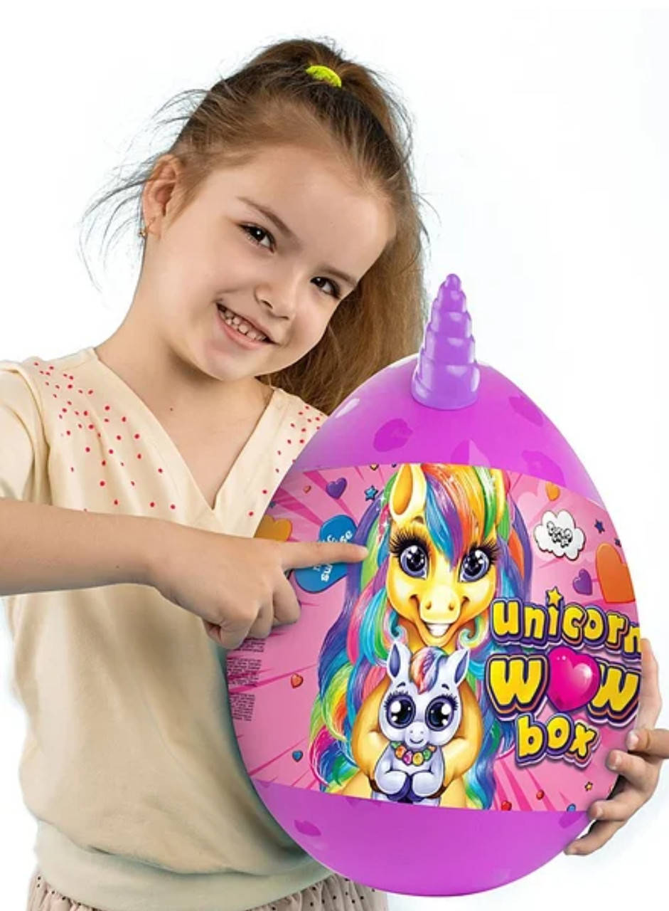 

Сюрпризов, Яйцо сюрприз Единорога Danko Toys Unicorn WOW 35 см