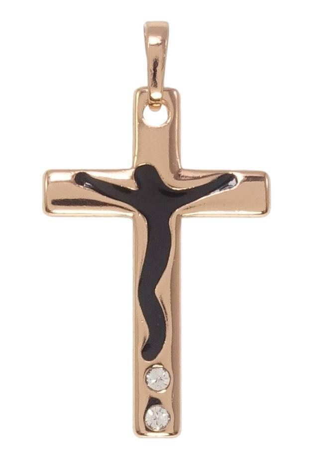 

Кулон ХР Позолота РО "Декоративный Крест с Распятием"