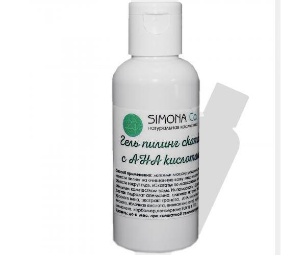 

Гель пилинг скатка с АНА кислотами