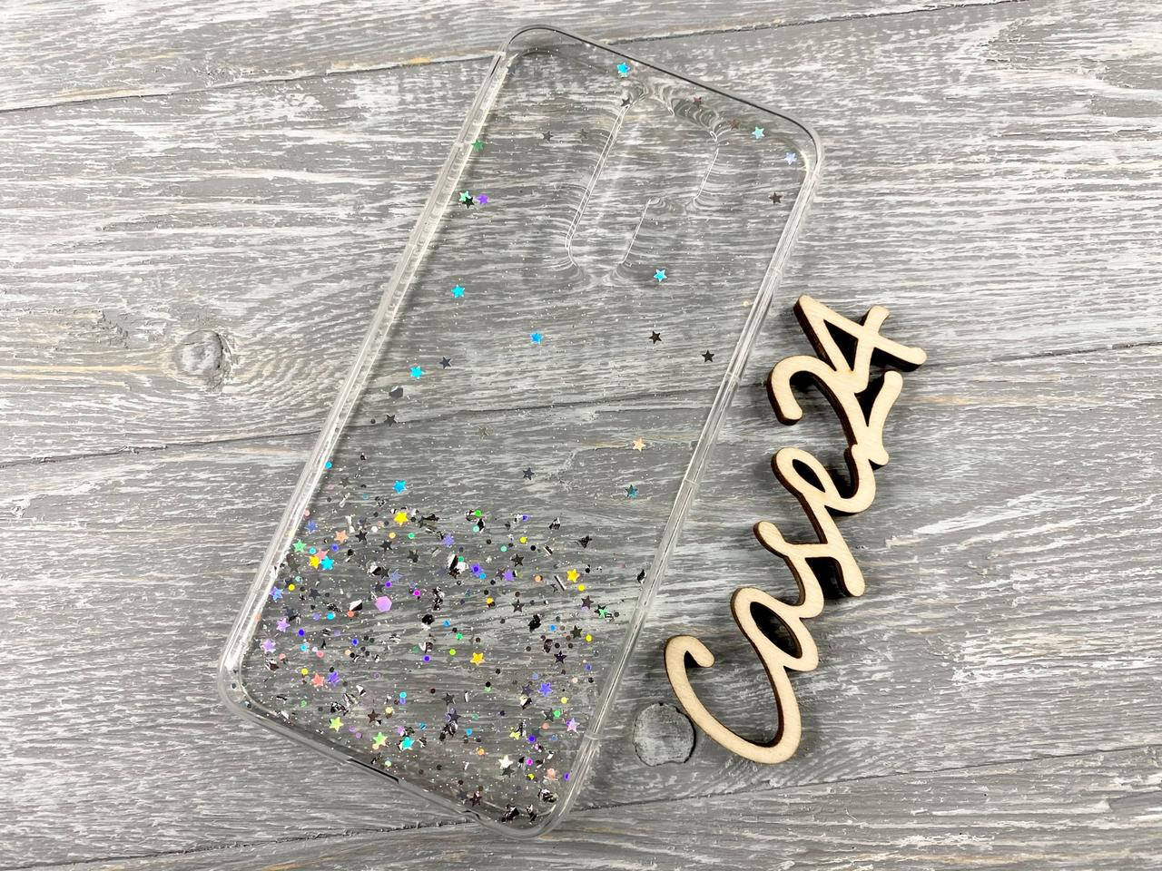

TPU чехол Star Glitter для Xiaomi Redmi 9 прозрачный, Разные цвета