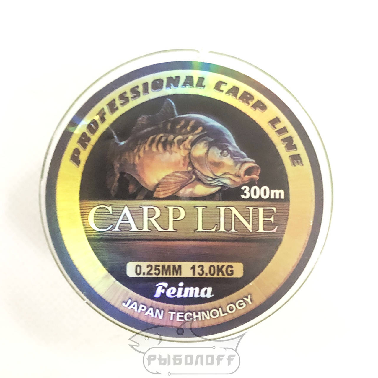 

Леска Feima 3D Carp Line 300м 0.25мм