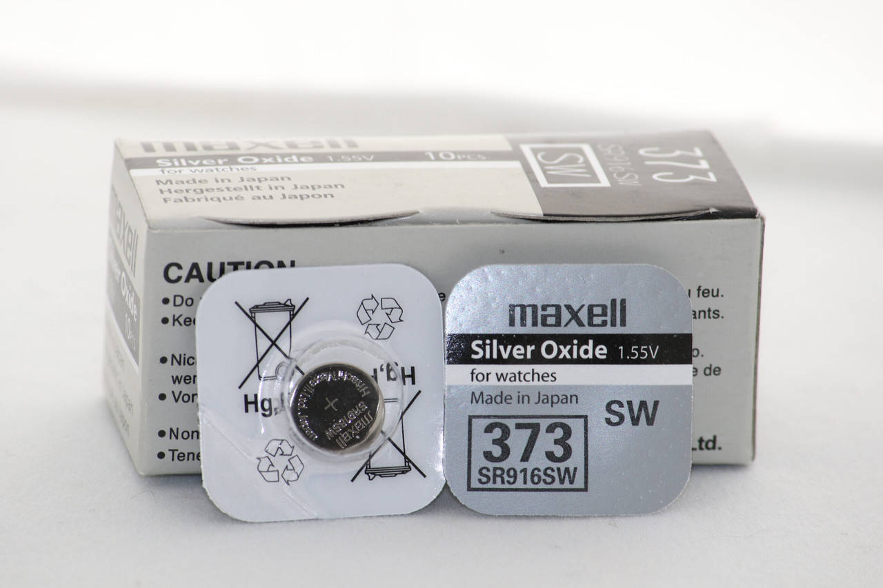 

Батарейки MAXELL SR916SW-B1 (373) серебро
