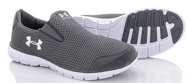 

Мокасины мужские серые Under Armour 5141-4 41-45 размеры