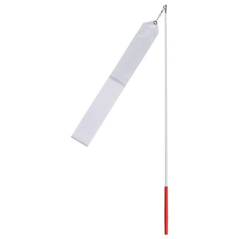 

Лента гимнастическая 6м, белая