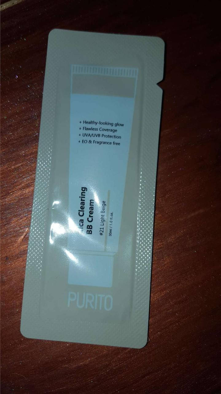 

Пробник PURITO Cica Clearing BB Cream №21