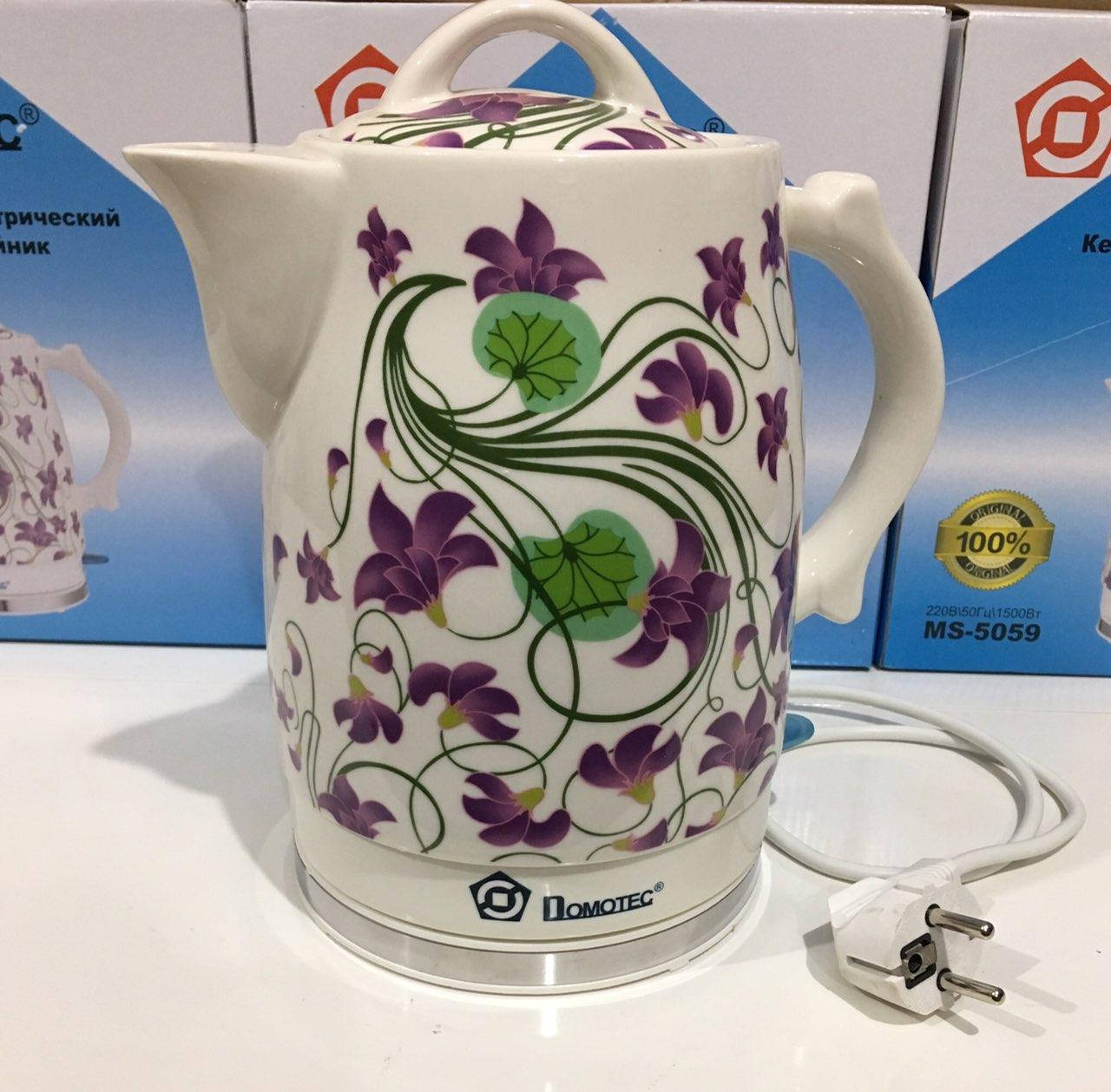 

Чайник керамичиский DOMOTEC 2L MS-5059/ 4611 (6 шт/ящ)
